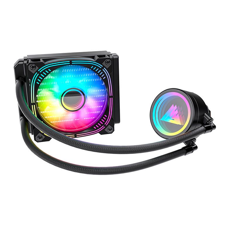 Water Cooler Acegeek Abyss A120, ARGB, 120mm, Preto, AG-ABYSSA120-BK