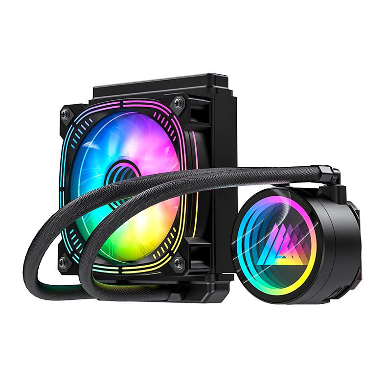 Water Cooler Acegeek Abyss A120, ARGB, 120mm, Preto, AG-ABYSSA120-BK