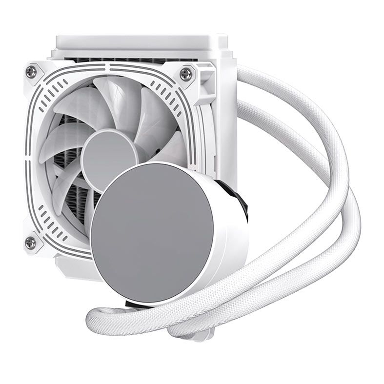 Water Cooler Acegeek Abyss A120, ARGB, 120mm, Branco, AG-ABYSSA120-WH
