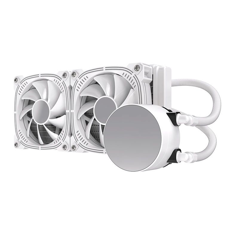 Water Cooler Acegeek Abyss A240, ARGB, 240mm, Branco, AG-ABYSSA240-WH