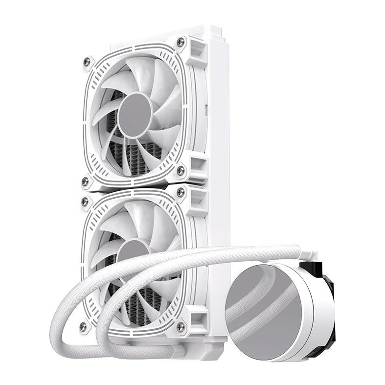 Water Cooler Acegeek Abyss A240, ARGB, 240mm, Branco, AG-ABYSSA240-WH