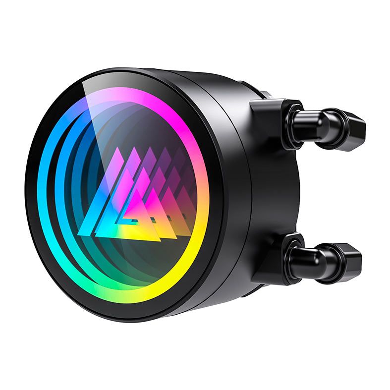 Water Cooler Acegeek Abyss A360, ARGB, 360mm, Preto, AG-ABYSSA360-BK