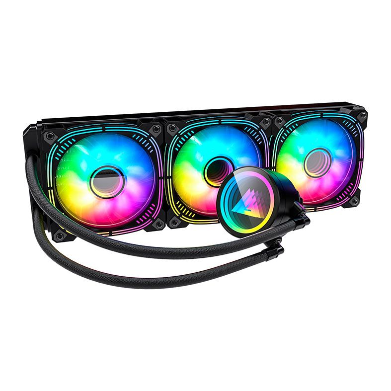 Water Cooler Acegeek Abyss A360, ARGB, 360mm, Preto, AG-ABYSSA360-BK