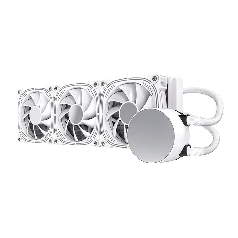 Water Cooler Acegeek Abyss A360, ARGB, 360mm, Branco, AG-ABYSSA360-WH