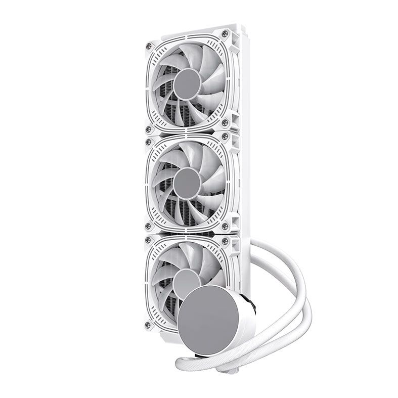Water Cooler Acegeek Abyss A360, ARGB, 360mm, Branco, AG-ABYSSA360-WH