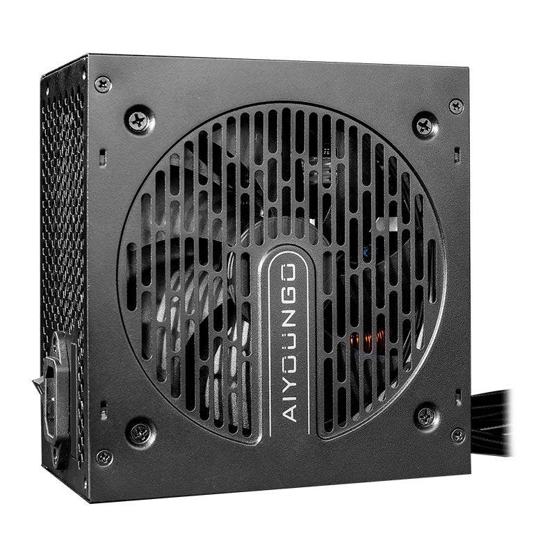 Fonte Aigo Darkflash AT550, 550W, 80 Plus Bronze, Preto, AG-AT550-BK