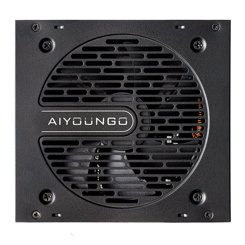 Fonte Aigo Darkflash AT650, 650W, 80 Plus Bronze, PFC ativo, Preto, AG-AT650-BK-OEM