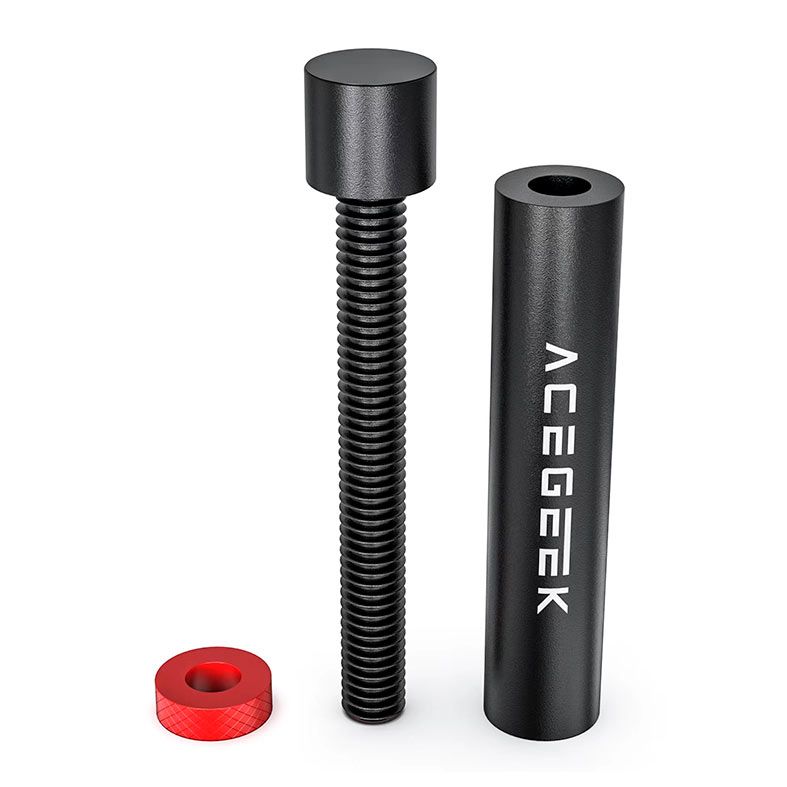 Suporte Para Placa de Video Acegeek Bolt, ARGB, Preto, AG-BOLT-BK