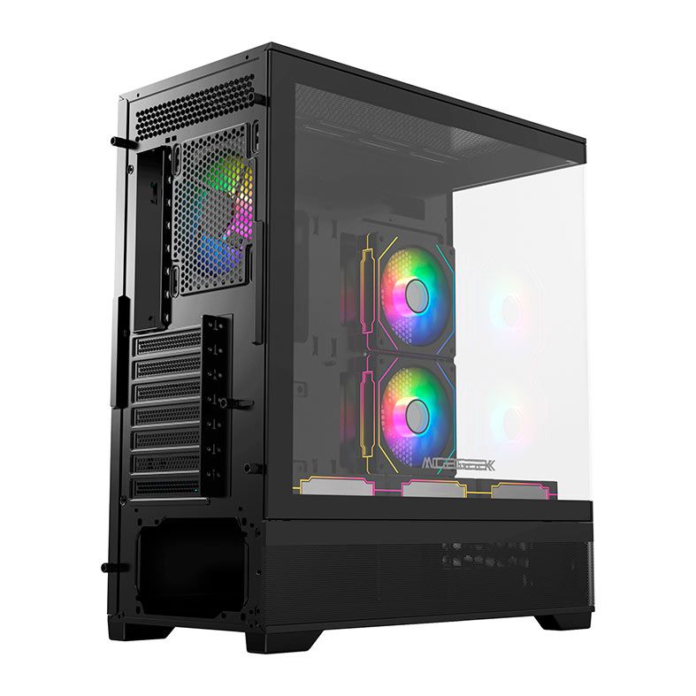 Gabinete Gamer Acegeek Cruiser L460, Mid-Tower, Lateral de Vidro, Preto, AG-CRUISER-L460-BK