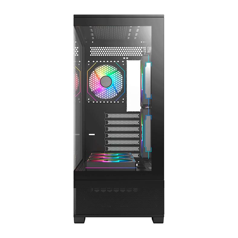 Gabinete Gamer Acegeek Cruiser L460, Mid-Tower, Lateral de Vidro, Preto, AG-CRUISER-L460-BK