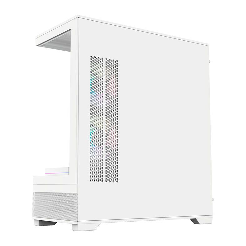 Gabinete Gamer Acegeek Cruiser L460, Mid-Tower, Lateral de Vidro, Branco, AG-CRUISER-L460-WH