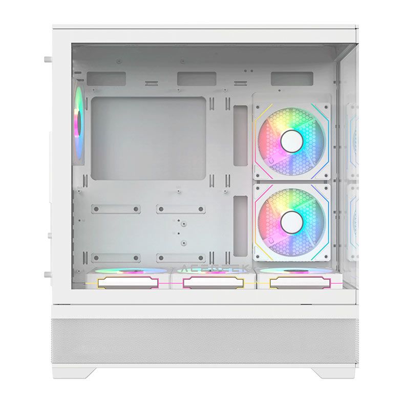 Gabinete Gamer Acegeek Cruiser L460, Mid-Tower, Lateral de Vidro, Branco, AG-CRUISER-L460-WH