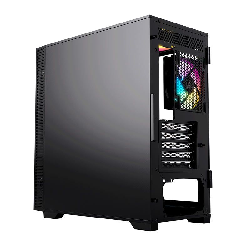 Gabinete Gamer Acegeek Darkfate Mini Glass, Mid-Tower, Lateral de Vidro, Preto, AG-DARKFATE-MINI-GLASS-BK
