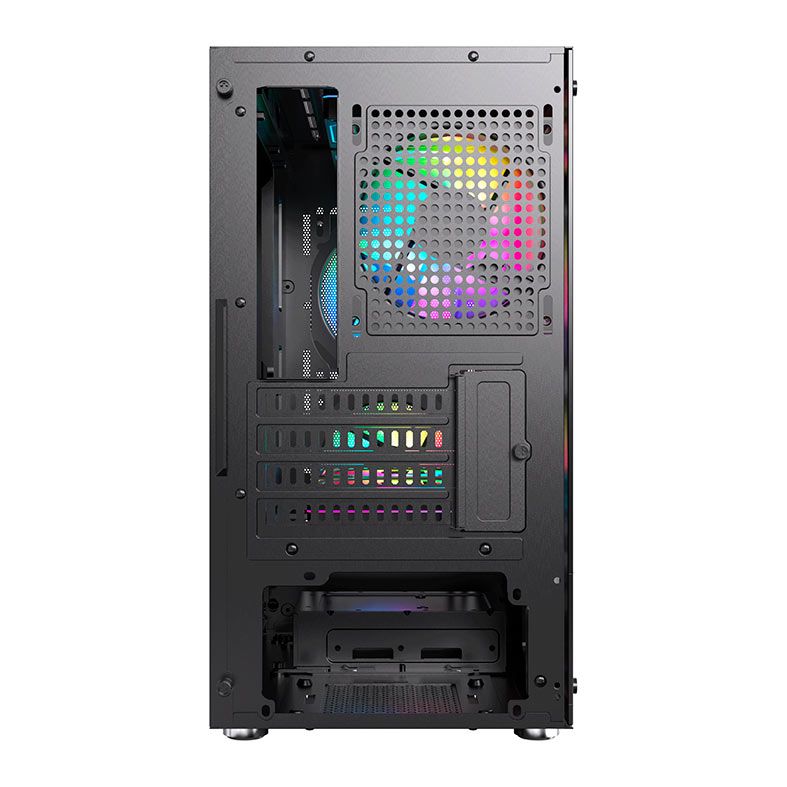 Gabinete Gamer Acegeek Eclipse M350, Mid-Tower, Lateral de Vidro, Preto, AG-ECLIPSE-M350-BK
