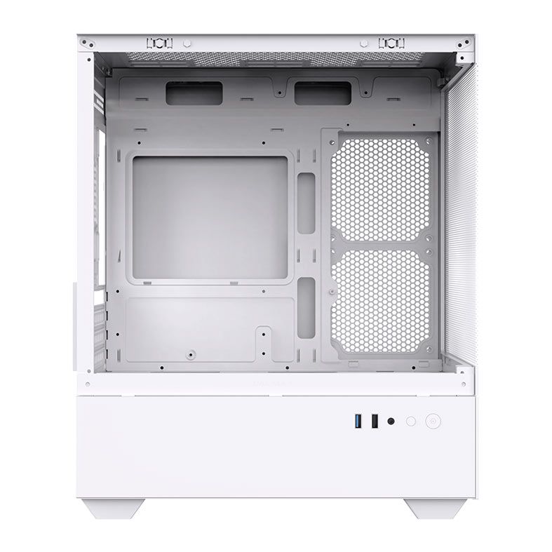 Gabinete Gamer Acegeek Elysium, Mid-Tower, Lateral de Vidro, Branco, AG-ELYSIUM-WH