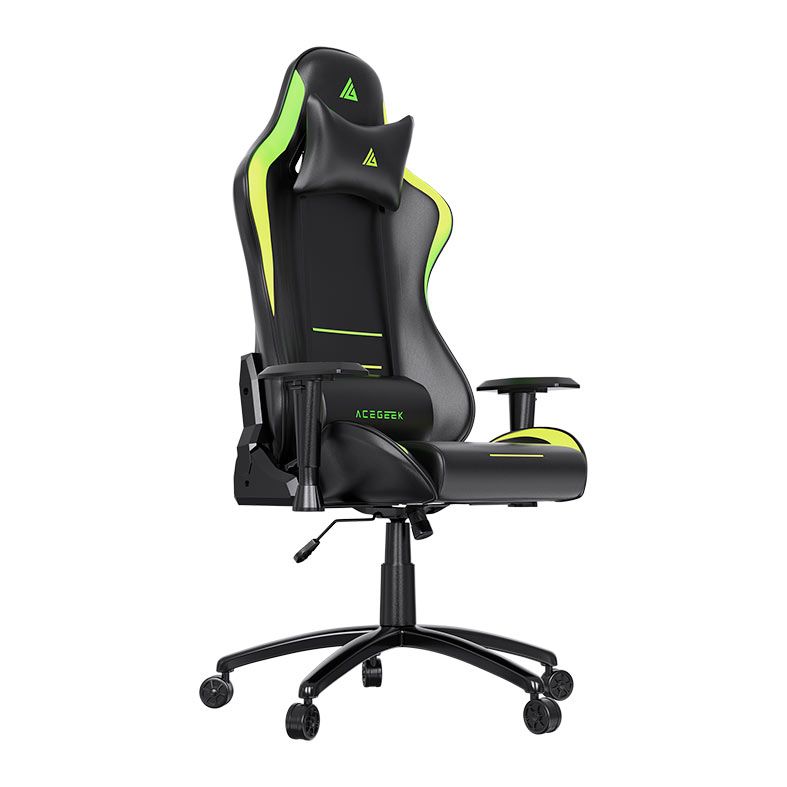 Cadeira Gamer Acegeek Enlight V1, Preto, AG-ENLIGHT-V1-BK