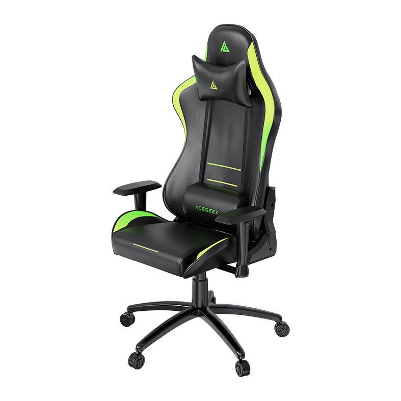 Cadeira Gamer Acegeek Enlight V2, Preto, AG-ENLIGHT-V2-BK
