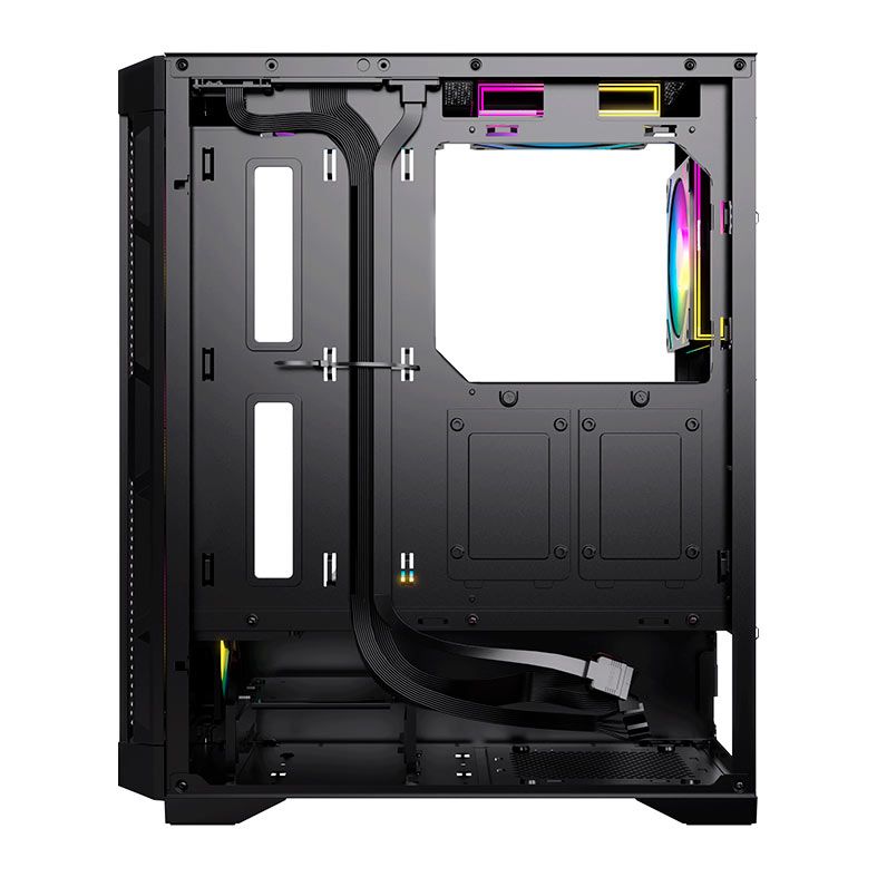 Gabinete Gamer Acegeek ERA E451, Mid-Tower, Lateral de Vidro, Preto, AG-ERA-E451-BK