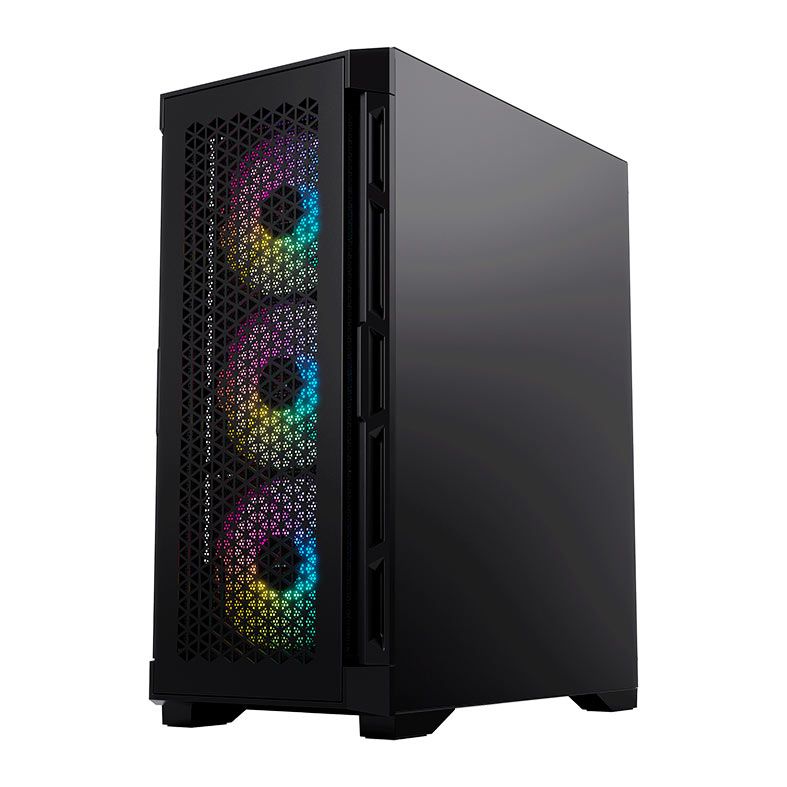 Gabinete Gamer Acegeek ERA E451, Mid-Tower, Lateral de Vidro, Preto, AG-ERA-E451-BK