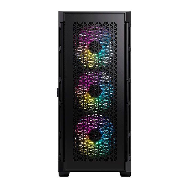 Gabinete Gamer Acegeek ERA E451, Mid-Tower, Lateral de Vidro, Preto, AG-ERA-E451-BK