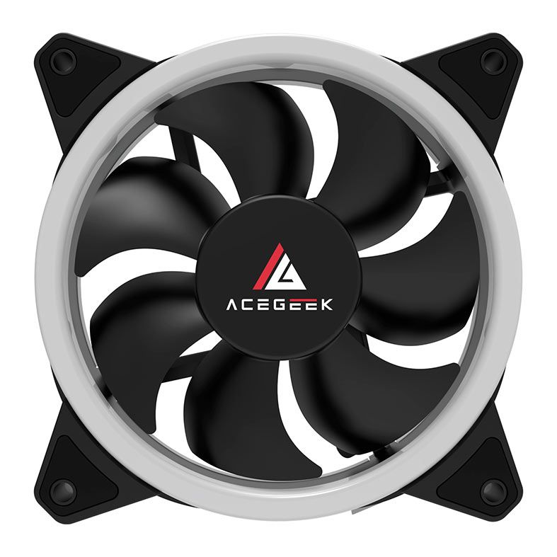 Ventoinha Acegeek Galaxy, 120mm, ARGB, AG-GALAXY-BK