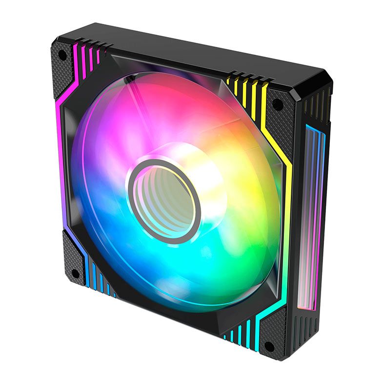Ventoinha Acegeek Glory, ARGB, 120mm, Preto, AG-GLORY-BK