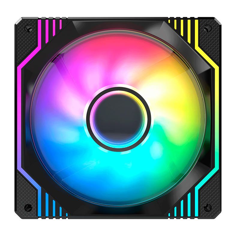 Ventoinha Acegeek Glory, ARGB, 120mm, Preto, AG-GLORY-BK