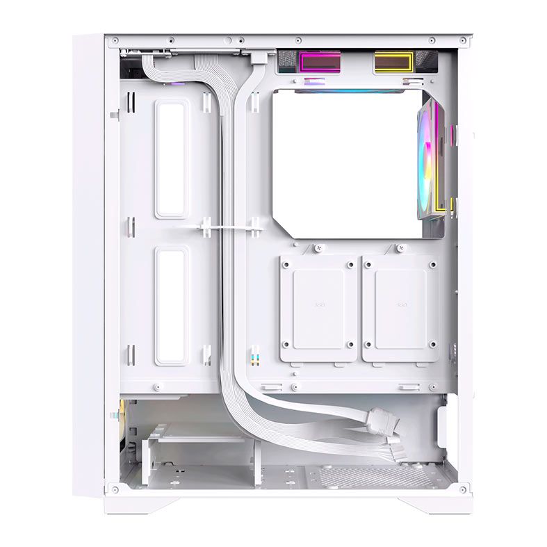 Gabinete Gamer Acegeek Guardian D441, Mid-Tower, Lateral de Vidro, Branco, AG-GUARDIAN-D441-WH