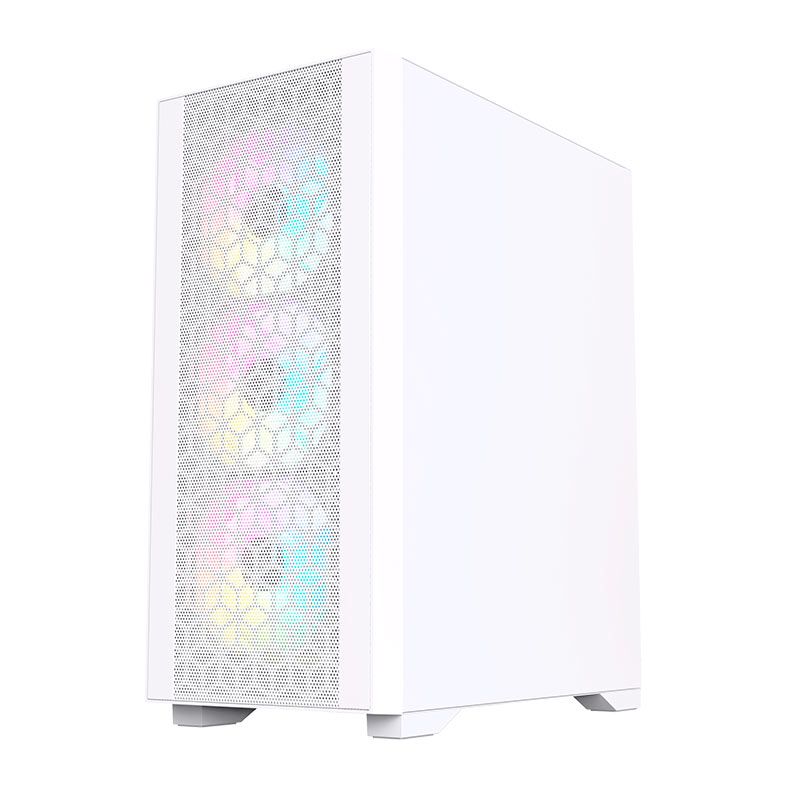 Gabinete Gamer Acegeek Guardian D441, Mid-Tower, Lateral de Vidro, Branco, AG-GUARDIAN-D441-WH