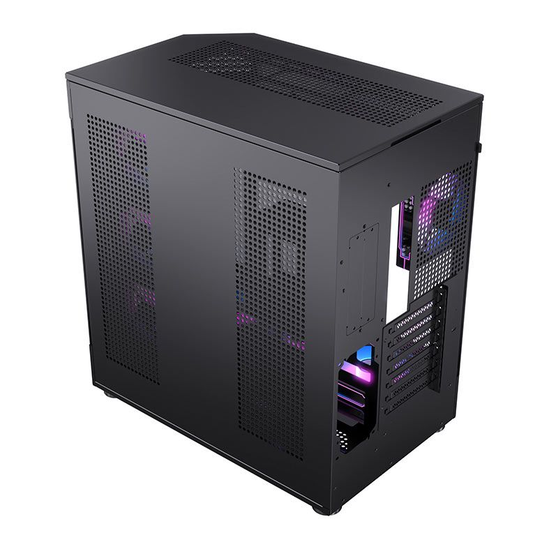 Gabinete Gamer Acegeek Icecube, Mid-Tower, Lateral de Vidro, Preto, AG-ICECUBE-BK