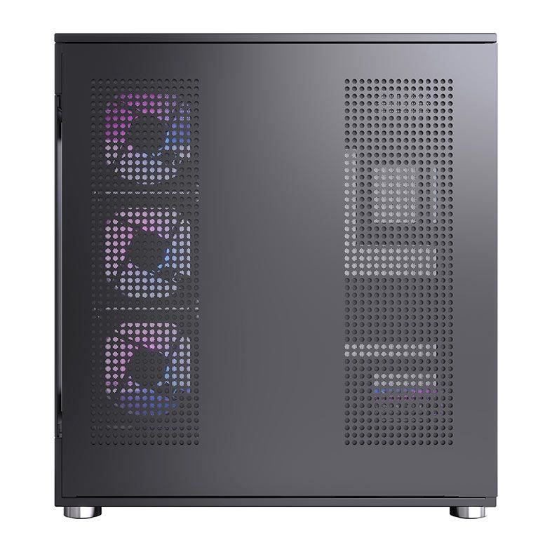 Gabinete Gamer Acegeek Icecube, Mid-Tower, Lateral de Vidro, Preto, AG-ICECUBE-BK