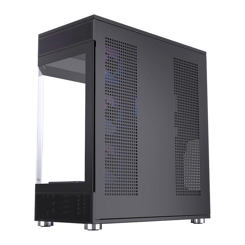 Gabinete Gamer Acegeek Icecube, Mid-Tower, Lateral de Vidro, Preto, AG-ICECUBE-BK