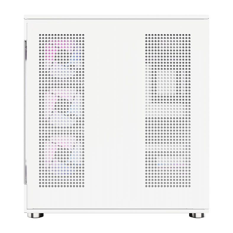 Gabinete Gamer Acegeek Icecube, Mid-Tower, Lateral de Vidro, Branco, AG-ICECUBE-WH