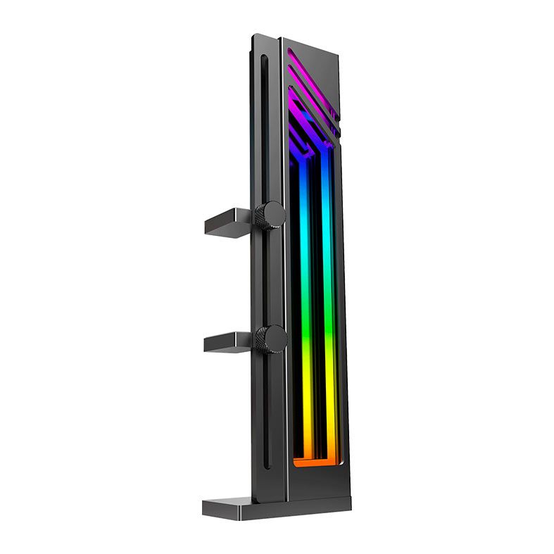 Suporte Para Placa de Video Acegeek Infinity, ARGB, Preto, AG-INFINITY-BK