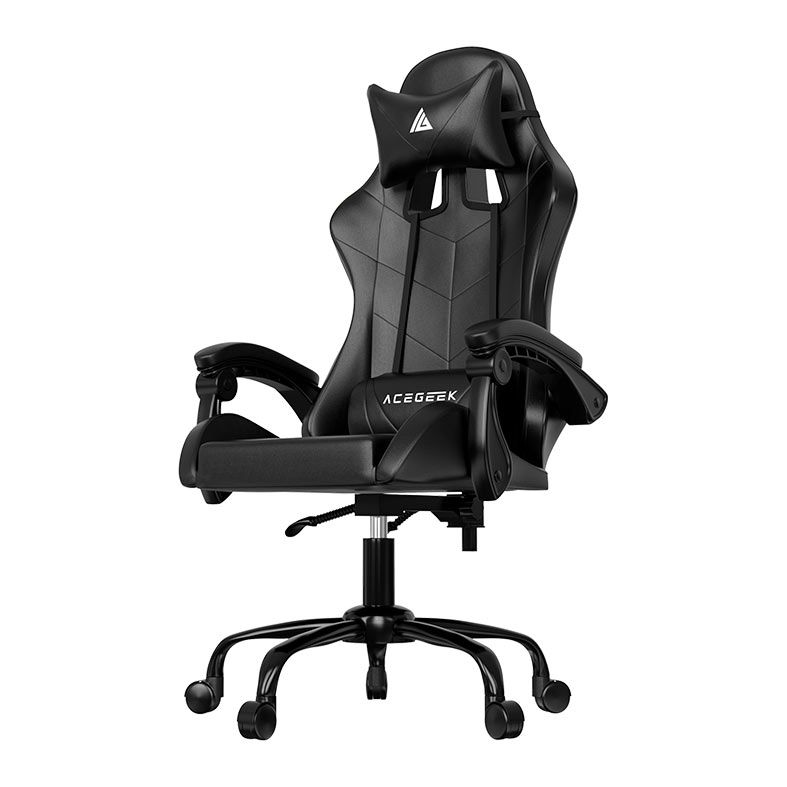 Cadeira Gamer Acegeek Knight-V1, Preto, AG-KNIGHT-V1-BK