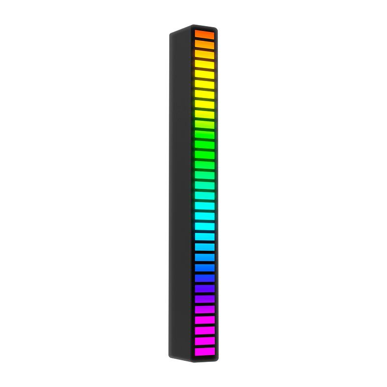 Barra de luzes de nivel para Musica Acegeek Light, RGB, Black, AG-LIGHT-BK