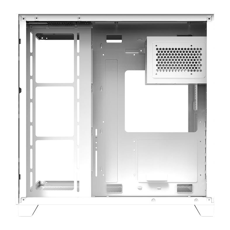 Gabinete Gamer Acegeek Mercury R425 Pro, ARGB, Mid-Tower, Lateral de Vidro, Com 7 Fans, Branco, AG-MERCURY-R425-PRO-WH