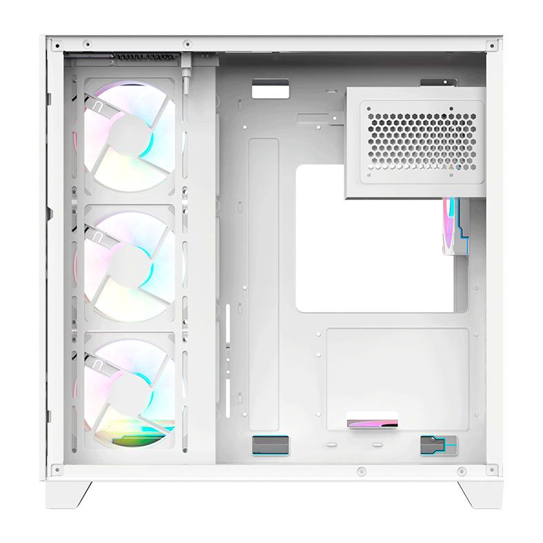 Gabinete Gamer Acegeek Mercury R425, Mid-Tower, Lateral de Vidro, Branco, AG-MERCURY-R425-WH