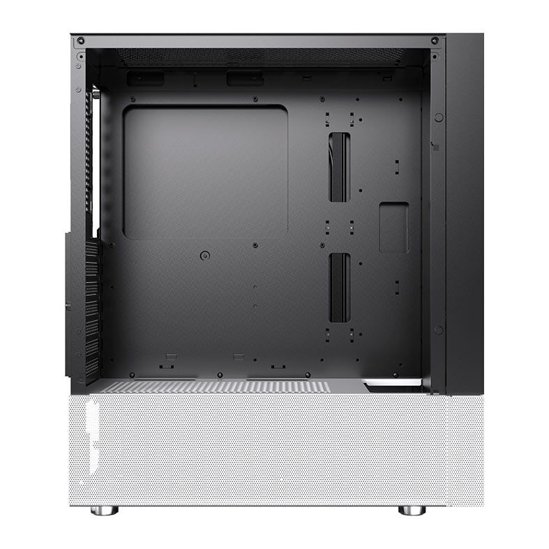 Gabinete Gamer Acegeek Mirage Glass, Mid-Tower, Lateral de Vidro, Preto, AG-MIRAGE-GLASS-BK