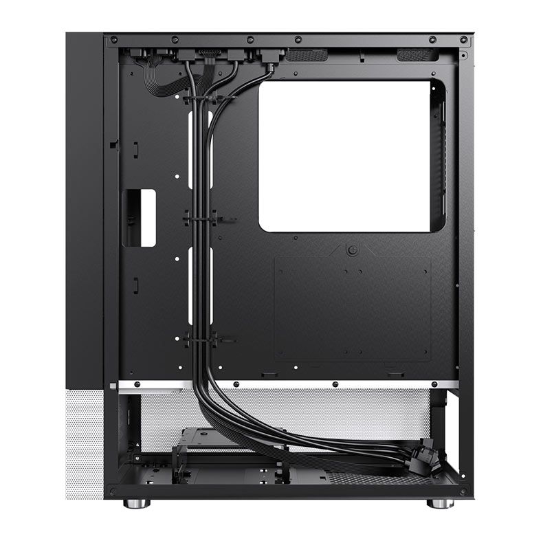 Gabinete Gamer Acegeek Mirage Glass, Mid-Tower, Lateral de Vidro, Preto, AG-MIRAGE-GLASS-BK