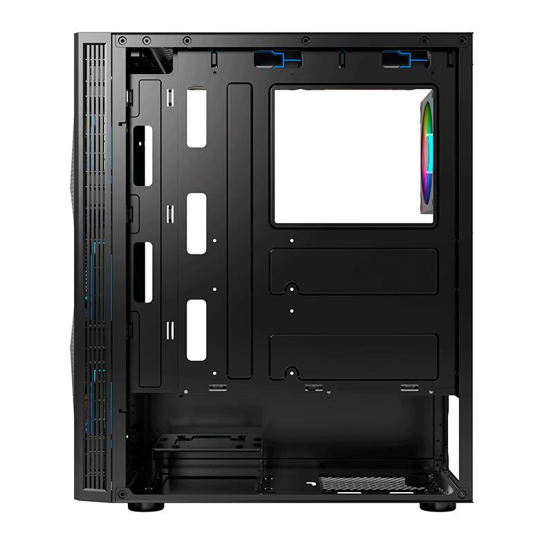 Gabinete Gamer Acegeek Morality L435, Mid-Tower, Lateral de Vidro, Preto, AG-MORALITY-L435-BK