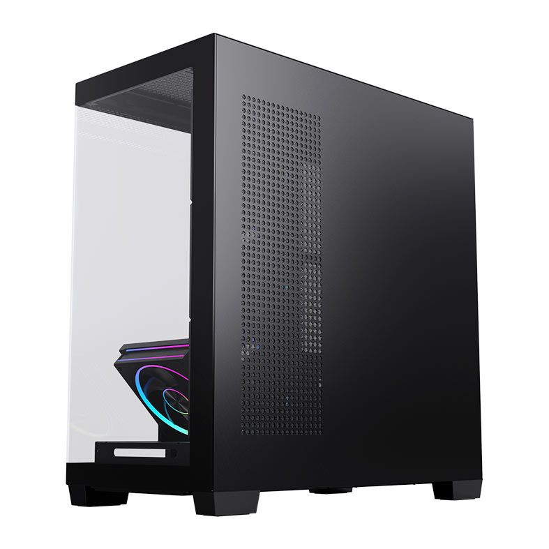 Gabinete Gamer Acegeek Nebula, Mid-Tower, Lateral de Vidro, Preto, AG-NEBULA-BK