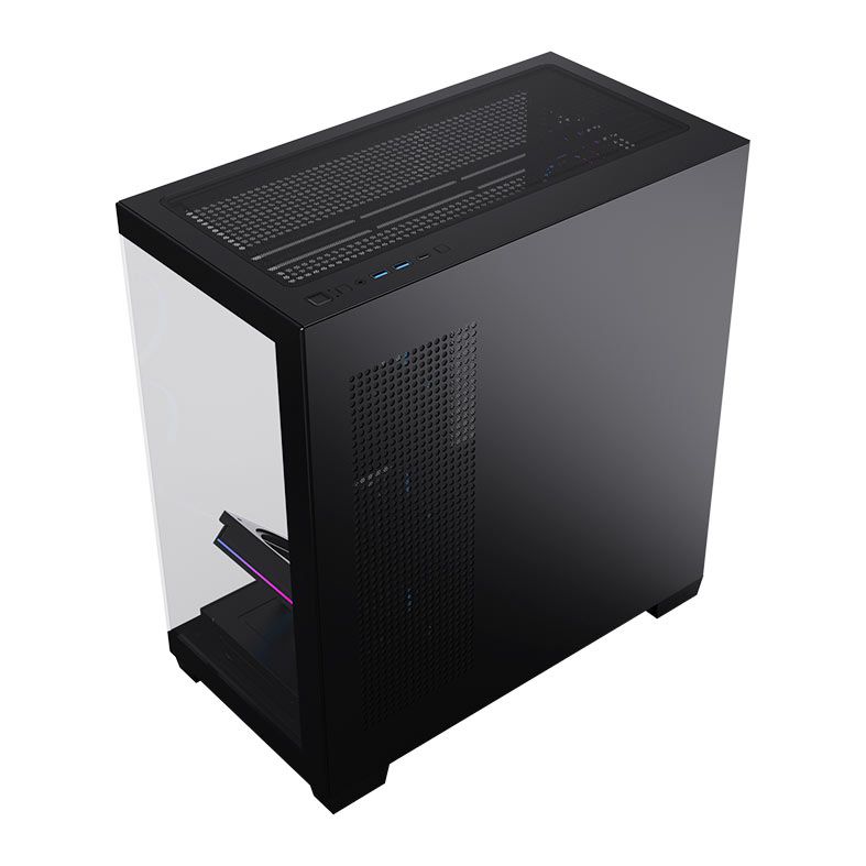 Gabinete Gamer Acegeek Nebula, Mid-Tower, Lateral de Vidro, Preto, AG-NEBULA-BK