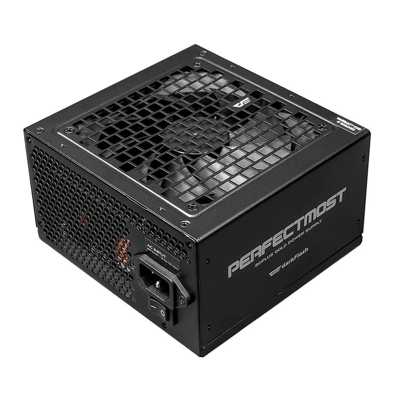 Fonte Aigo Darkflash PMT650A3, 650W, Full-Modular, 80 Plus Gold, Preto, AG-PMT650A3-BK