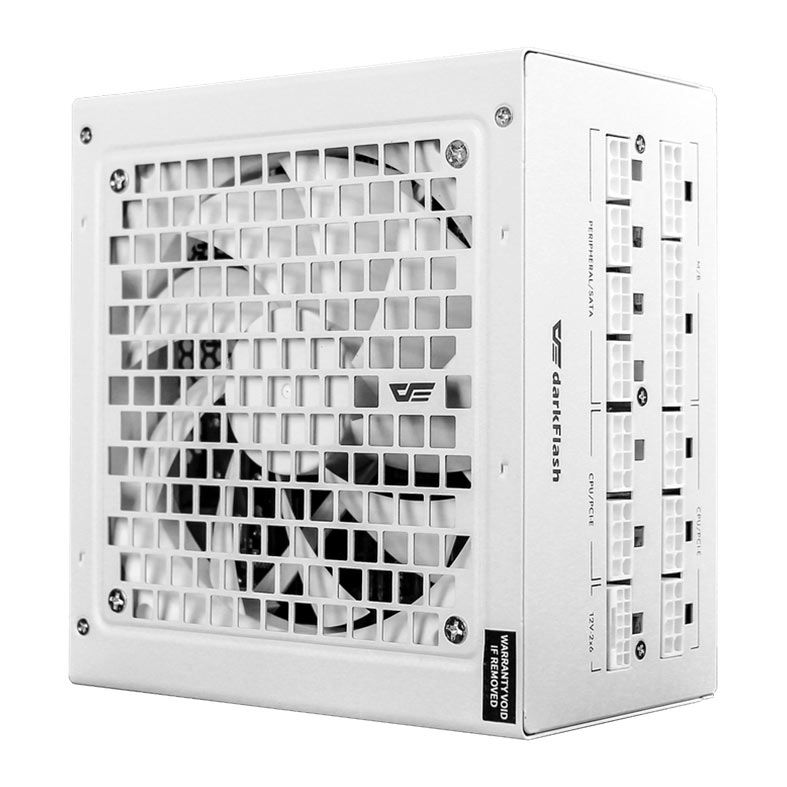 Fonte Aigo Darkflash PMT650A3, 650W, Full-Modular, 80 Plus Gold, Branco, AG-PMT650A3-WH