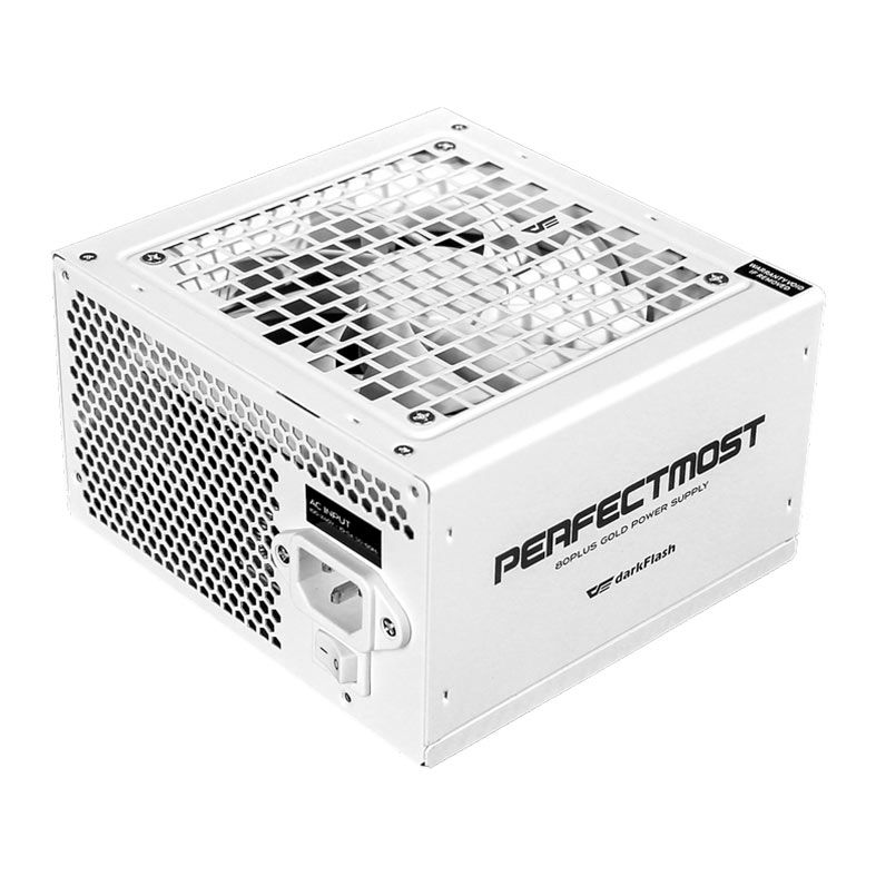 Fonte Aigo Darkflash PMT650A3, 650W, Full-Modular, 80 Plus Gold, Branco, AG-PMT650A3-WH