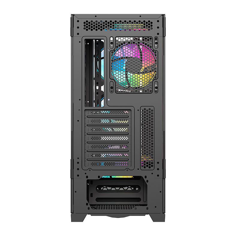 Gabinete Gamer Acegeek Redemption F491 Glass, Full-Tower, Lateral de Vidro, Preto, AG-REDEMPTION-F491-BK