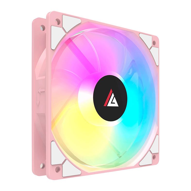 Ventoinha Acegeek RW12, Rainbow, 120mm, Rosa, AG-RW12-PK