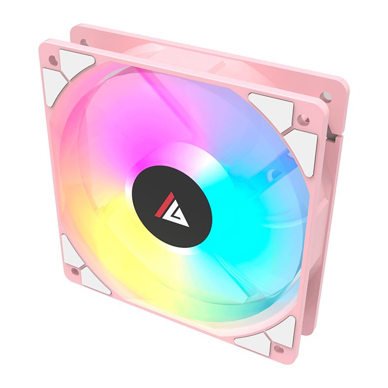 Ventoinha Acegeek RW12, Rainbow, 120mm, Rosa, AG-RW12-PK