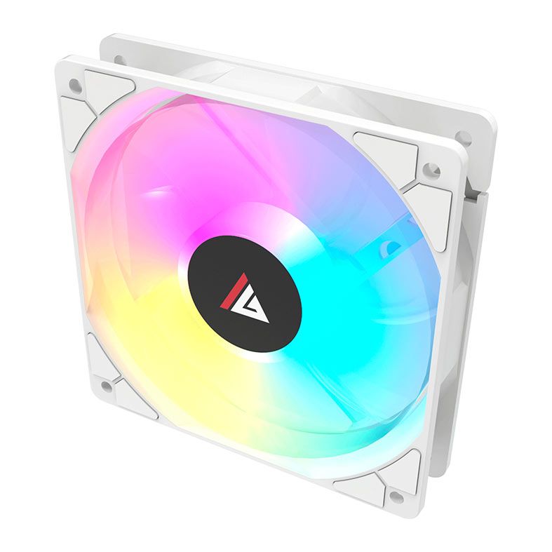 Ventoinha Acegeek RW12, Rainbow, 120mm, Branco, AG-RW12-WH